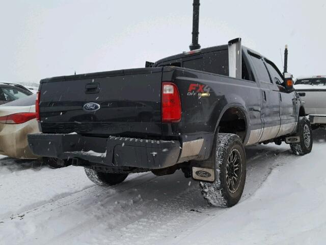 1FTWW31R09EA29649 - 2009 FORD F350 SUPER BLACK photo 4