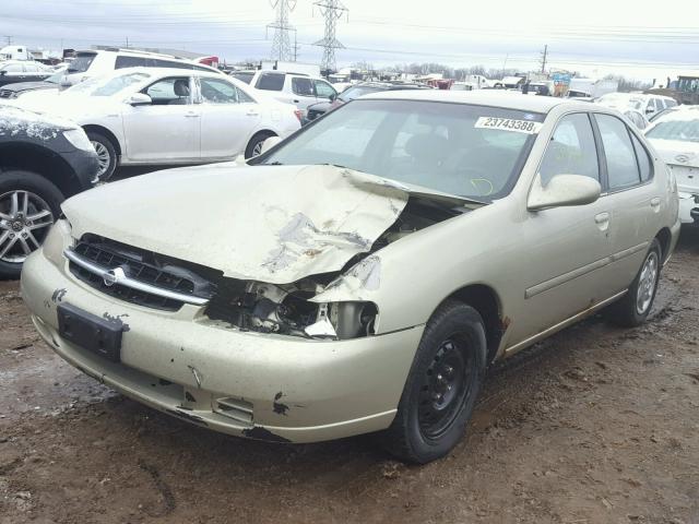 1N4DL01D2XC107222 - 1999 NISSAN ALTIMA XE GREEN photo 2