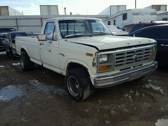 1FTDF10E4BPA54624 - 1981 FORD F100 WHITE photo 1