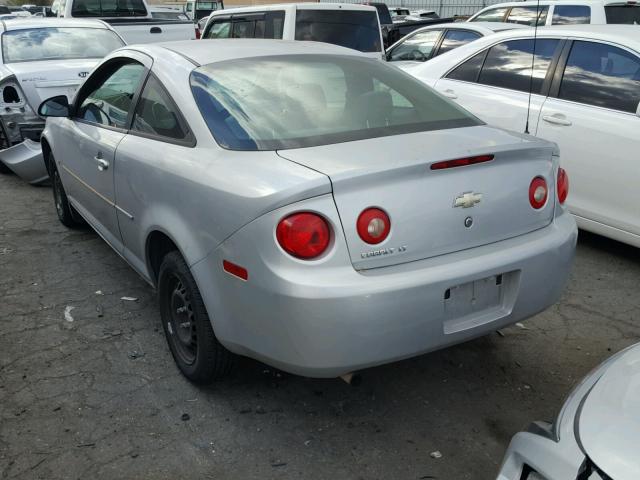 1G1AL18F987211266 - 2008 CHEVROLET COBALT LT SILVER photo 3