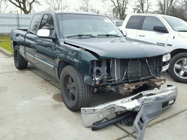 2GCEC19TX21146641 - 2002 CHEVROLET SILVERADO GREEN photo 1