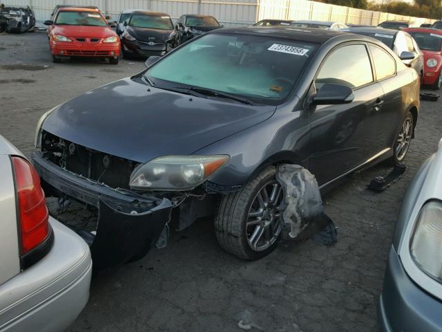 JTKDE167160076874 - 2006 TOYOTA SCION TC GRAY photo 2