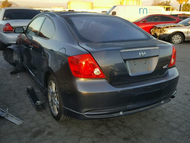 JTKDE167160076874 - 2006 TOYOTA SCION TC ნაცრისფერი ფოტო 3