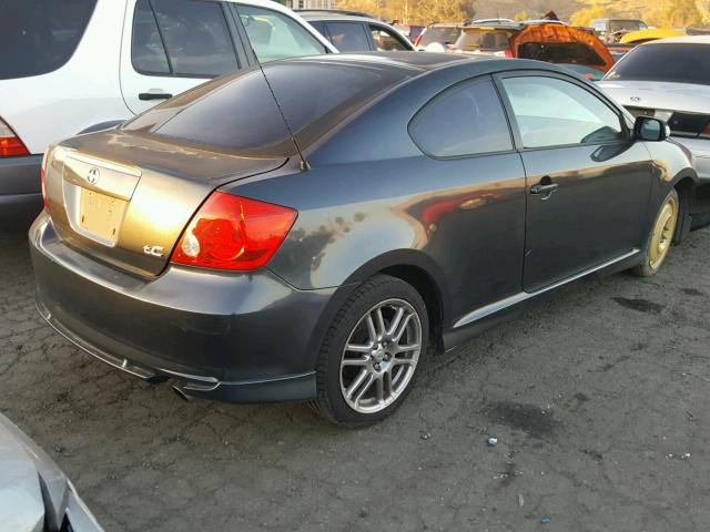 JTKDE167160076874 - 2006 TOYOTA SCION TC GRAY photo 4