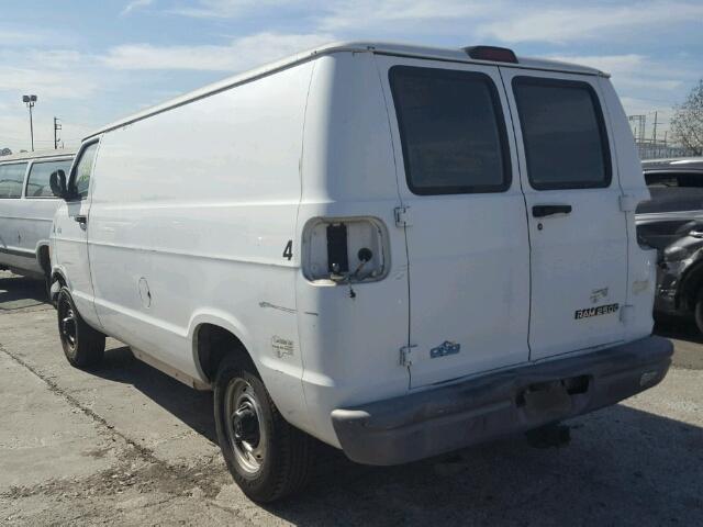 2B7JB21T3YK178515 - 2000 DODGE RAM VAN B2 WHITE photo 3