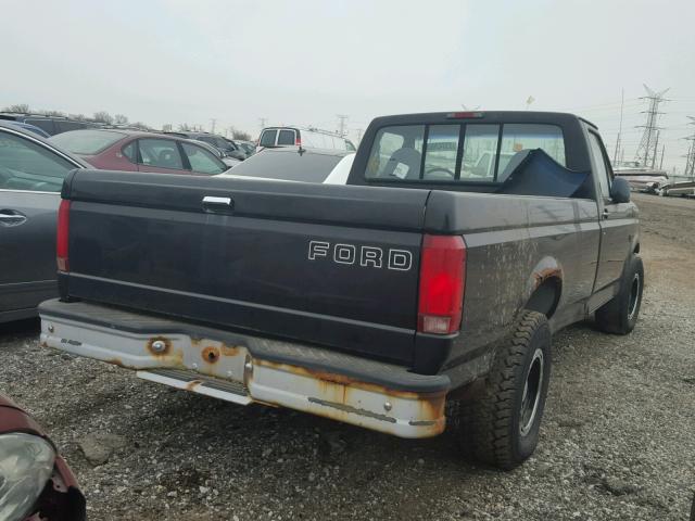 1FTEF15Y2TLB53250 - 1996 FORD F150 BLACK photo 4