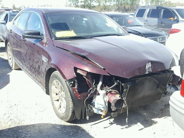 1FAHP2DWXBG131395 - 2011 FORD TAURUS SE MAROON photo 1