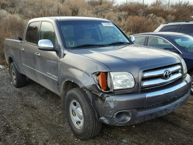 5TBDT44155S480827 - 2005 TOYOTA TUNDRA DOU GRAY photo 1