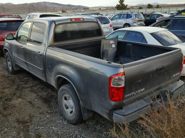 5TBDT44155S480827 - 2005 TOYOTA TUNDRA DOU GRAY photo 3