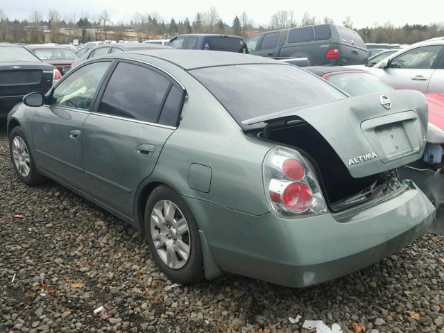 1N4AL11D66N406577 - 2006 NISSAN ALTIMA S GREEN photo 3