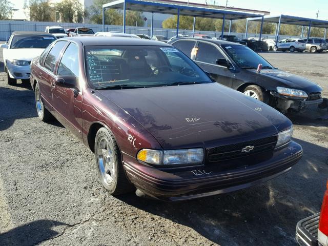 1G1BL52P2TR194692 - 1996 CHEVROLET CAPRICE / MAROON photo 1