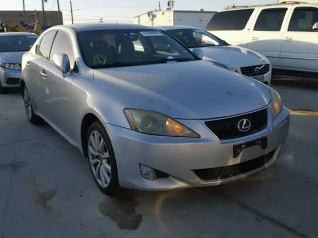 JTHCK262472011642 - 2007 LEXUS IS 250 SILVER photo 1