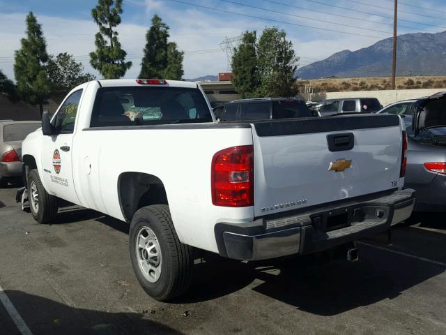 1GC0CVC88EF122857 - 2014 CHEVROLET SILVERADO WHITE photo 3