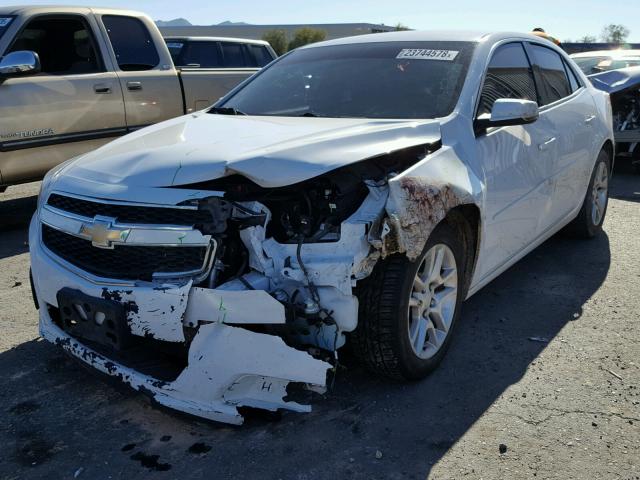 1G11C5SA2DF184089 - 2013 CHEVROLET MALIBU 1LT WHITE photo 2