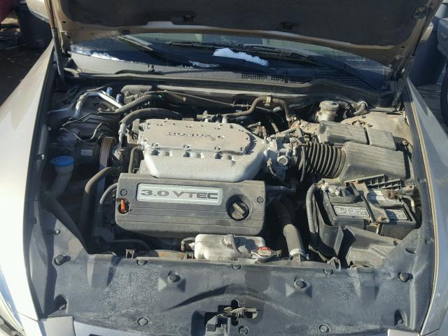 1HGCM66824A063328 - 2004 HONDA ACCORD EX GOLD photo 7