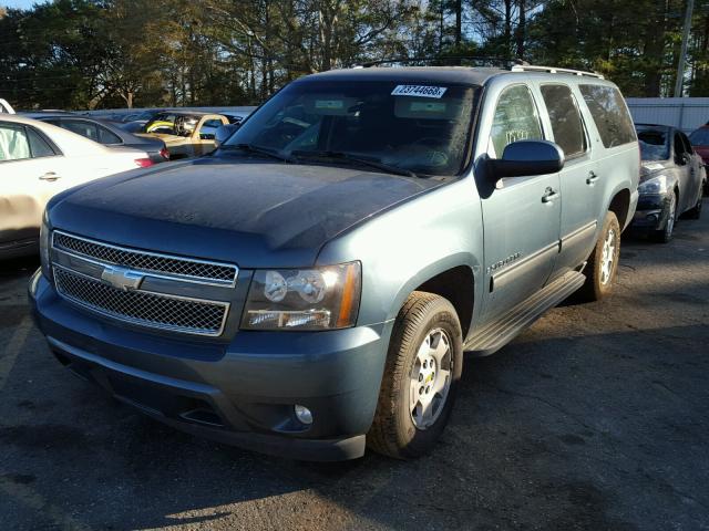 1GNFC26J79R235976 - 2009 CHEVROLET SUBURBAN C TEAL photo 2