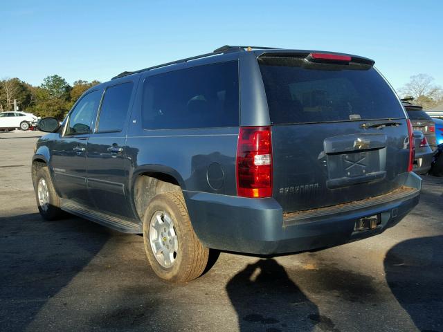 1GNFC26J79R235976 - 2009 CHEVROLET SUBURBAN C TEAL photo 3