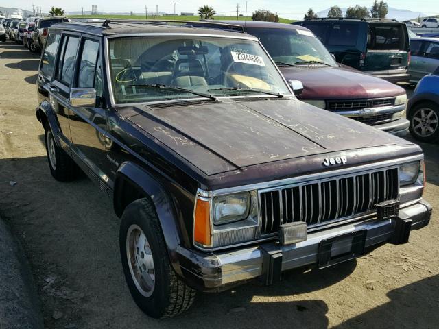 1J4FJ58LXKL624869 - 1989 JEEP CHEROKEE L BURGUNDY photo 1