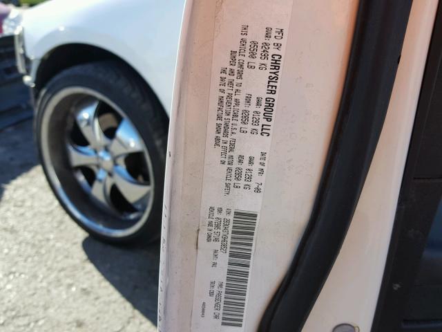 2B3KA43TX9H638527 - 2009 DODGE CHARGER WHITE photo 10