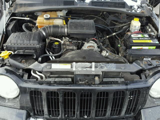 1J8GL58K53W513926 - 2003 JEEP LIBERTY LI BLACK photo 7