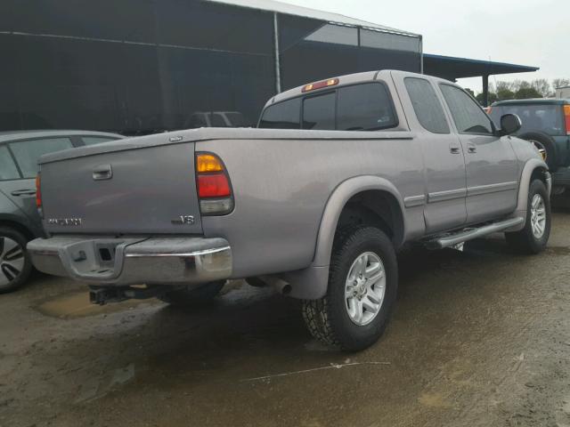 5TBRT34111S215333 - 2001 TOYOTA TUNDRA ACC GRAY photo 4