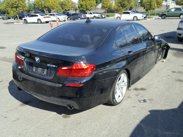 WBA5B1C53FG125486 - 2015 BMW 535 I BLACK photo 4