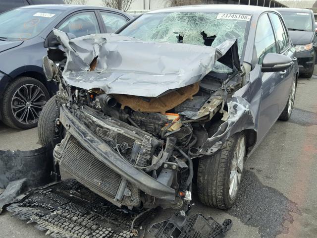 WVWNM7AJXCW348352 - 2012 VOLKSWAGEN GOLF 石墨色 照片 2