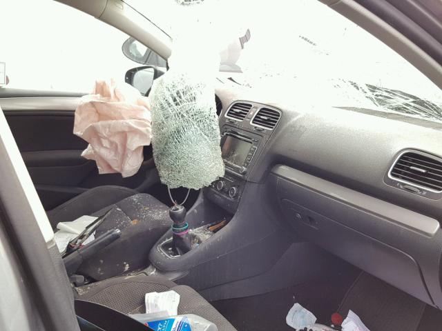 WVWNM7AJXCW348352 - 2012 VOLKSWAGEN GOLF 石墨色 照片 5