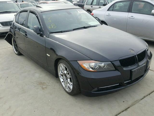 WBAVB73587KY62152 - 2007 BMW 335 I BLACK photo 1