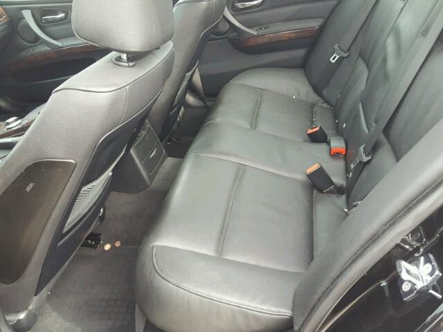 WBAVB73587KY62152 - 2007 BMW 335 I BLACK photo 6