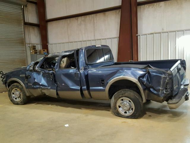 1FTSW20P07EA76055 - 2007 FORD F250 SUPER BLUE photo 9