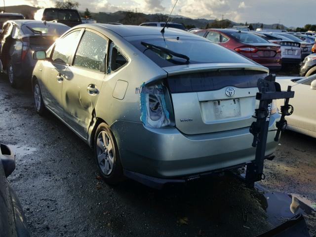 JTDKB20U477575768 - 2007 TOYOTA PRIUS GREEN photo 3