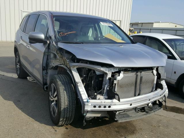 5FNYF5H35GB024934 - 2016 HONDA PILOT EX SILVER photo 1