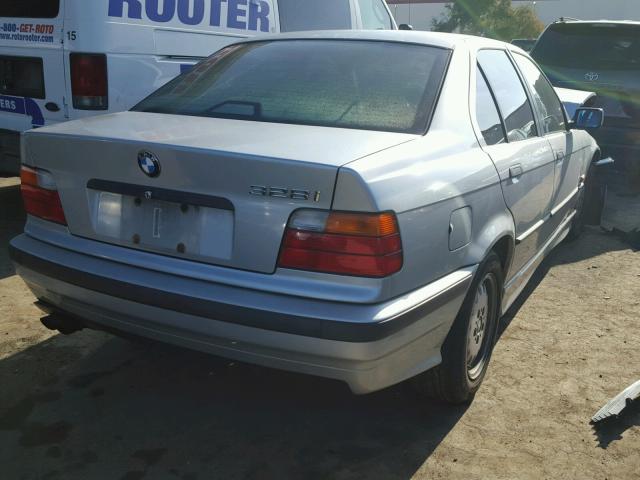 WBACD4320TAV38635 - 1996 BMW 328 I AUTO SILVER photo 4