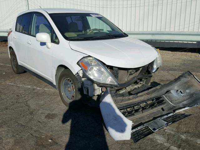 3N1BC13E69L480397 - 2009 NISSAN VERSA S WHITE photo 1