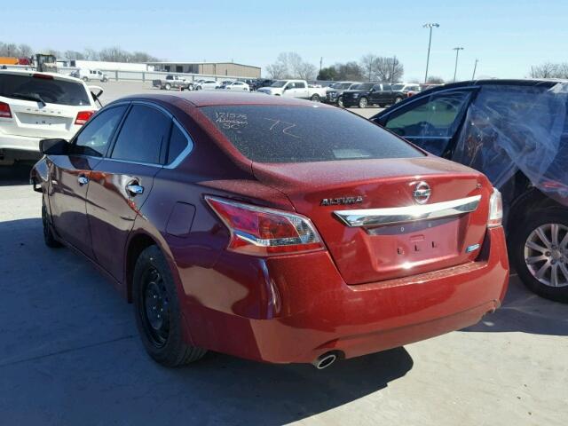 1N4AL3AP3DN576298 - 2013 NISSAN ALTIMA 2.5 RED photo 3