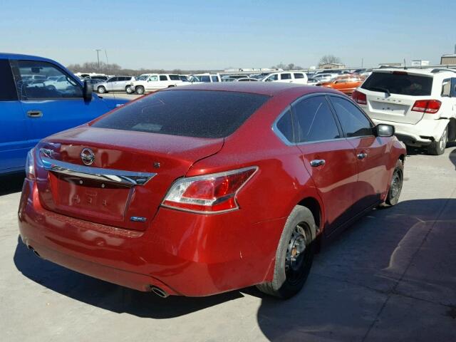 1N4AL3AP3DN576298 - 2013 NISSAN ALTIMA 2.5 RED photo 4