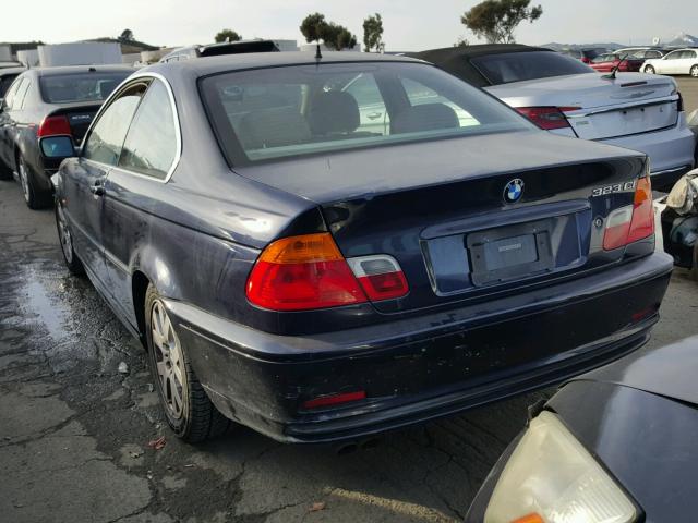 WBABM3340YJN85064 - 2000 BMW 323 CI BLUE photo 3