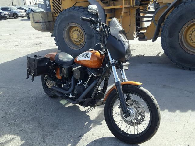 1HD1GXM3XFC318114 - 2015 HARLEY-DAVIDSON FXDB DYNA ORANGE photo 1