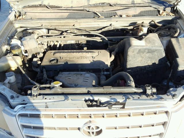 JTEGD21A930062681 - 2003 TOYOTA HIGHLANDER SILVER photo 7