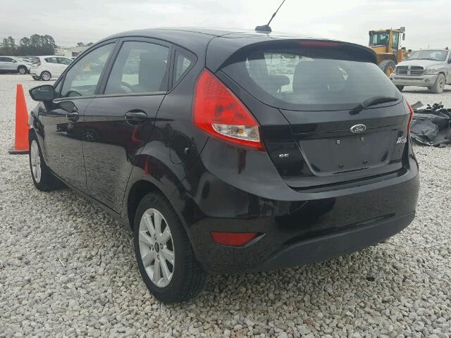 3FADP4EJ0BM159807 - 2011 FORD FIESTA SE BLACK photo 3