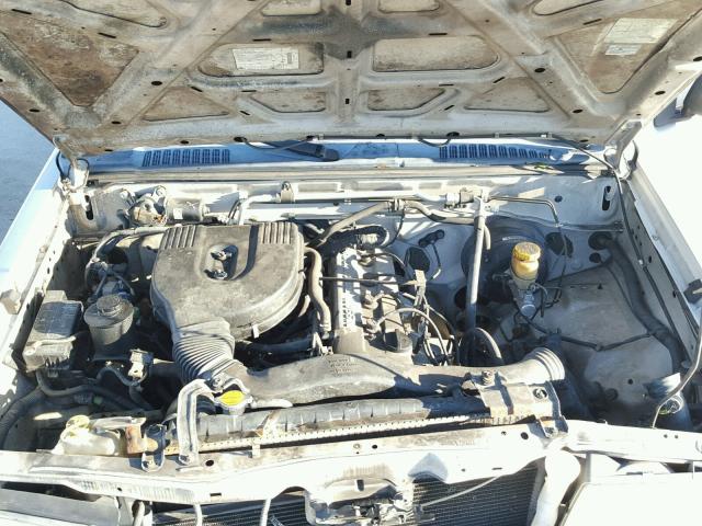 1N6DD26S2WC386161 - 1998 NISSAN FRONTIER K SILVER photo 7