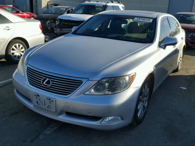 JTHBL46F875047758 - 2007 LEXUS LS 460 SILVER photo 2