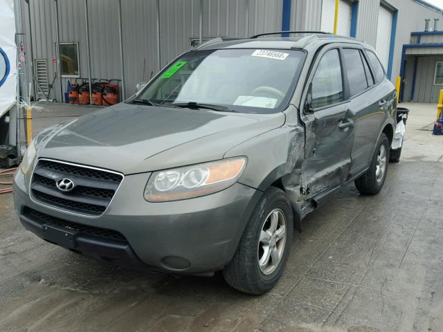 KM8SG13DX7U122193 - 2007 HYUNDAI SANTA FE G GREEN photo 2