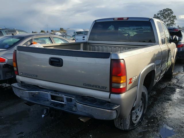 2GCEK19T921226189 - 2002 CHEVROLET SILVERADO TAN photo 4