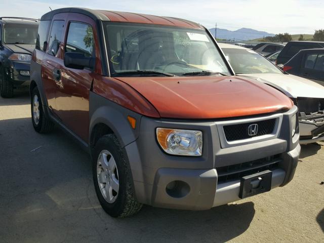 5J6YH17603L018345 - 2003 HONDA ELEMENT EX ORANGE photo 1