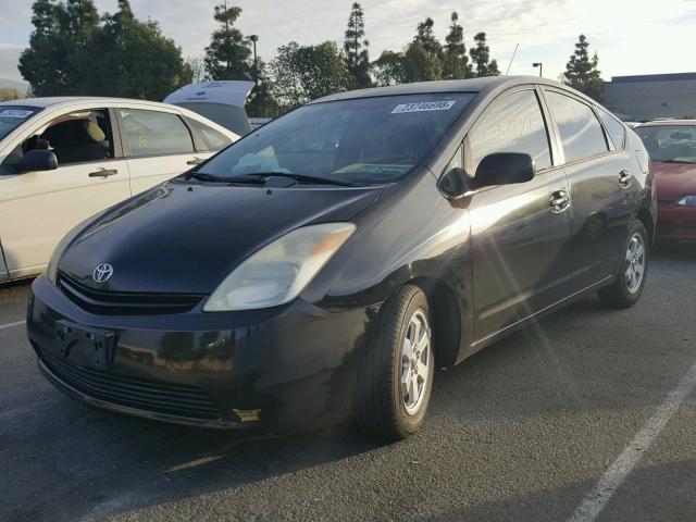 JTDKB20U853088738 - 2005 TOYOTA PRIUS BLACK photo 2