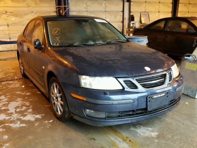 YS3FB49S041018345 - 2004 SAAB 9-3 LINEAR BLUE photo 1