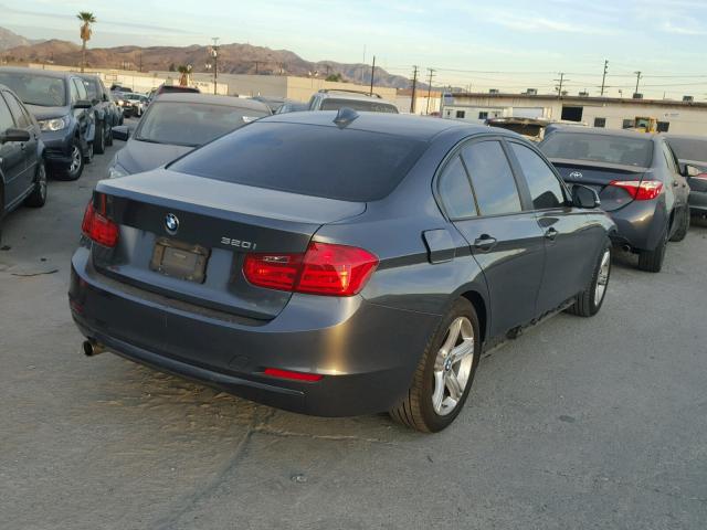 WBA3B1C57EP678860 - 2014 BMW 320 I GRAY photo 4