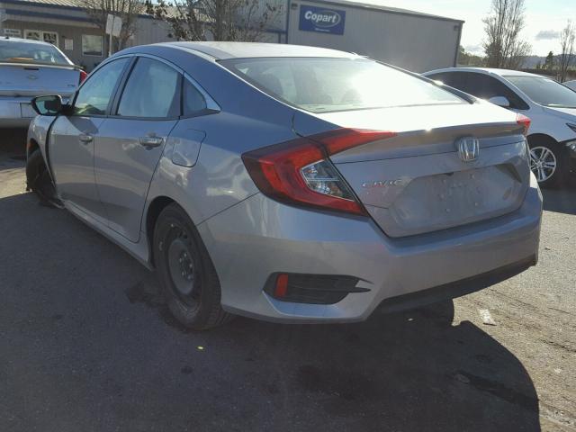 2HGFC2F54HH510182 - 2017 HONDA CIVIC LX SILVER photo 3